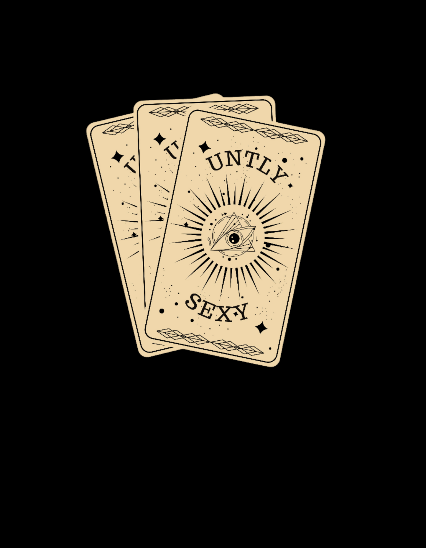 Back Day Tarot Card Gym Hoodie