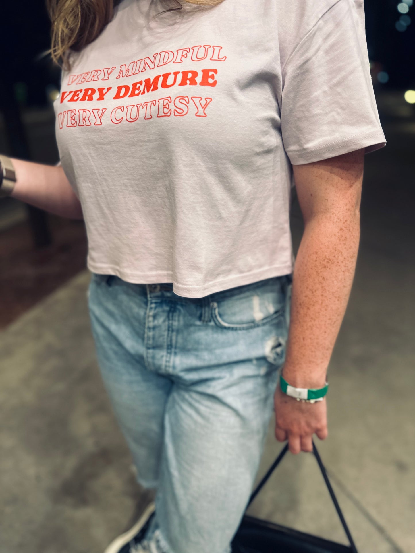 Very Demure Crop Top (More Colors)