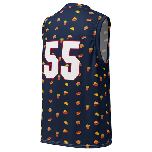 Denver Blue 55 Burgers Jersey