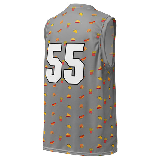 Colorado Gray 55 Burgers Jersey