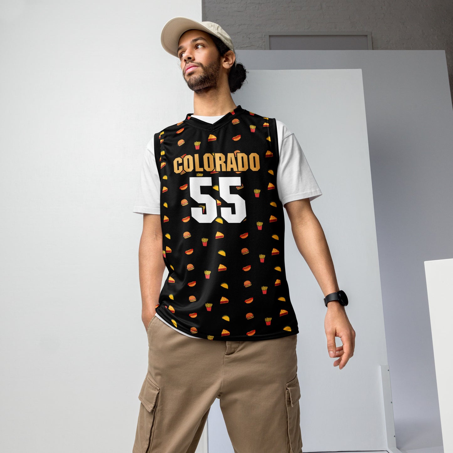 Colorado Black 55 Burgers Jersey