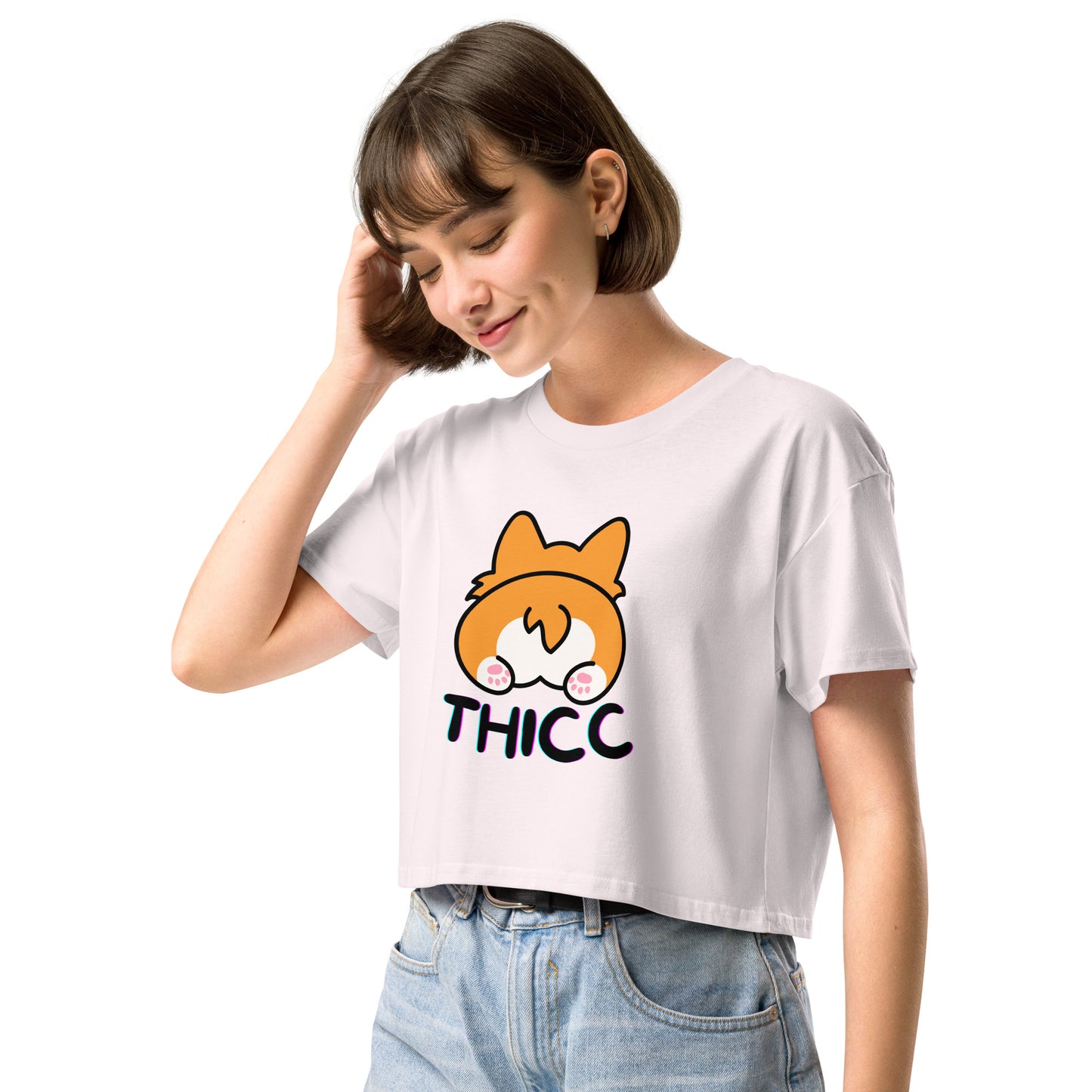 Corgi Thicc Crop Top