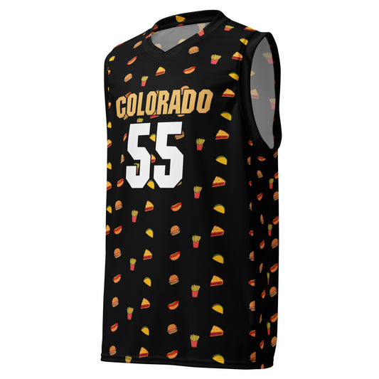 Colorado Black 55 Burgers Jersey